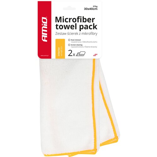 Amio Mikrofiber krpa za pranje i čišćenje unutrašnjosti automobila SET 2/1 03740 Cene