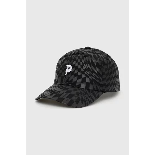 Primitive Kapa sa šiltom boja: crna, s uzorkom