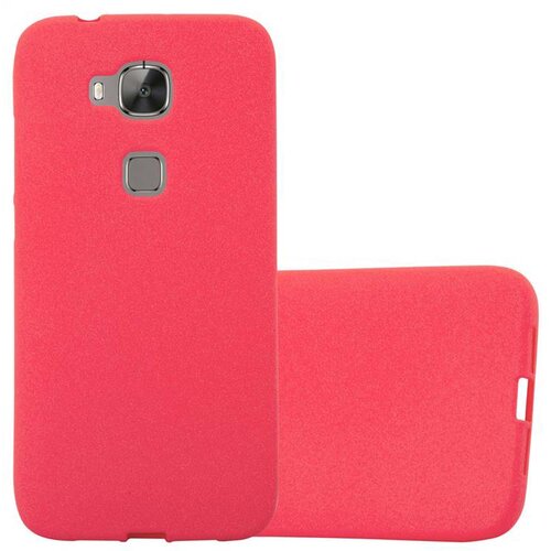 Cadorabo Case, združljiv s Huawei v Frost Red - Za&scaron;čitni pokrov iz fleksibilnega silikona TPU, (20572138) Cene