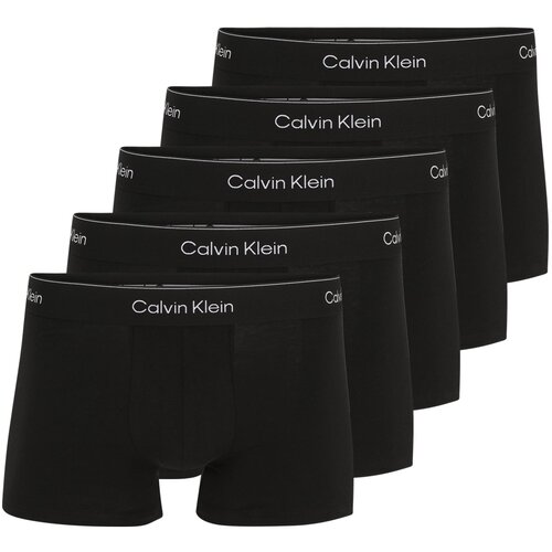 Calvin Klein Underwear Icon Cotton Stretch Trunk 5-Pack Black S Cene