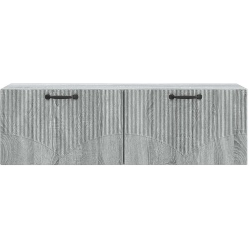  ormar za zid Siva sonoma 98 x 31 x 30 cm Konstruirano drvo Slike