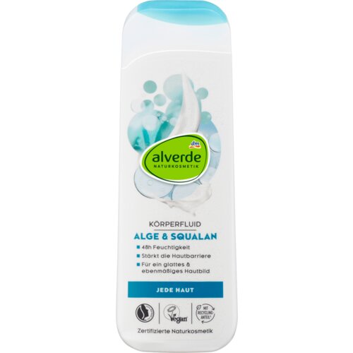 Alverde Naturkosmetik fluid za telo - alge i sqvalan 250 ml Cene