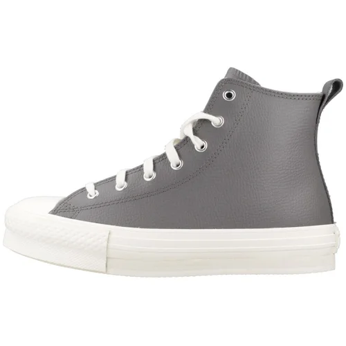 Converse Modne superge CHUCK TAYLOR ALL STAR EVA LIFT LEATHER Siva