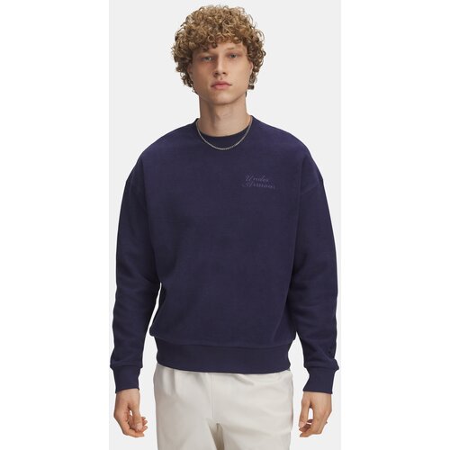 Under Armour Men&amp;#039;s sweatshirt UA Icon Rev Terry Crew-BLU - Men&amp;#039;s Slike