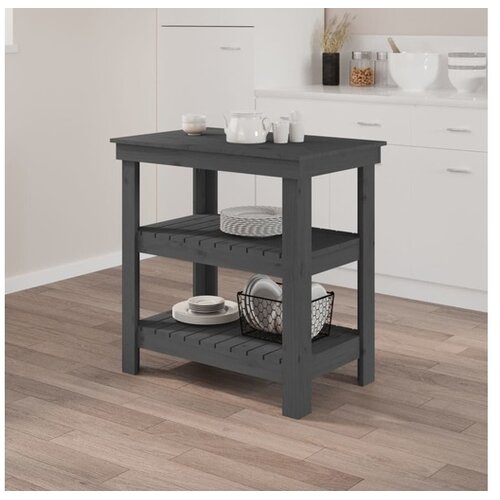  Radni stol sivi 78 5x50x80 cm od masivne borovine Cijene
