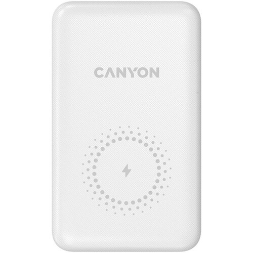 Canyon power bank PB-1001 10000 mAh PD 18W QC 3.0 Wireless 10W White Cijene