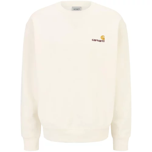 Carhartt WIP Sweater majica 'American Script' bijela
