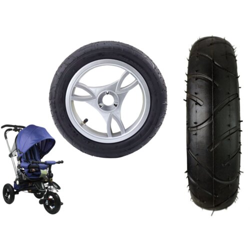  Plastic wheel with rubber tire (inflatable) PRO 700 front Cijene