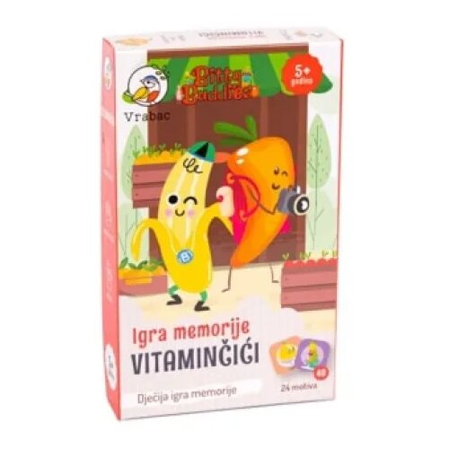 MOJIC Vrabac Bitty buddies, igra memorije vitaminčići Cijene