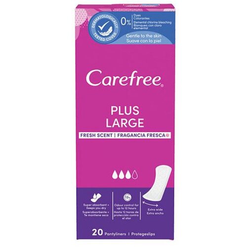 Carefree DNEVNI ULO&Scaron;CI LARGE FRESH 20KOM Cene