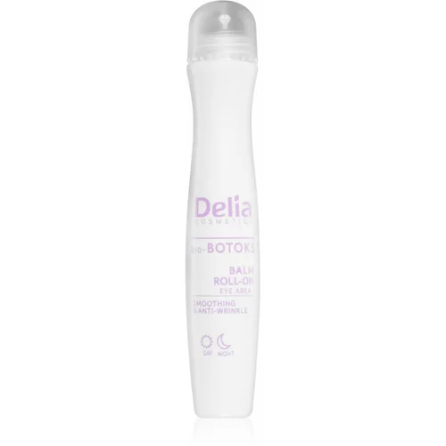 Delia Cosmetics BIO-BOTOKS gladilna krema za predel okoli oči roll-on 15 ml