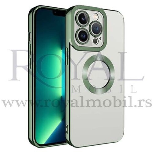  futrola circle metalik za iphone 7/8 tamno zelena Slike