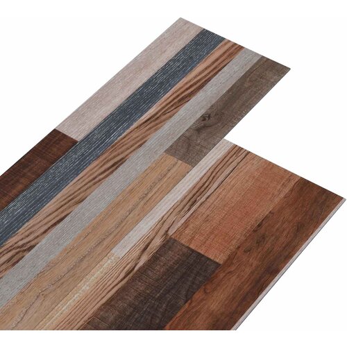 Samoljepljive PVC podne daske 30,5 x 61 cm 28 pcs PVC Šareni Cene