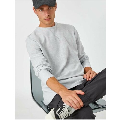 Koton Sweatshirt - Gray - Relaxed fit Slike
