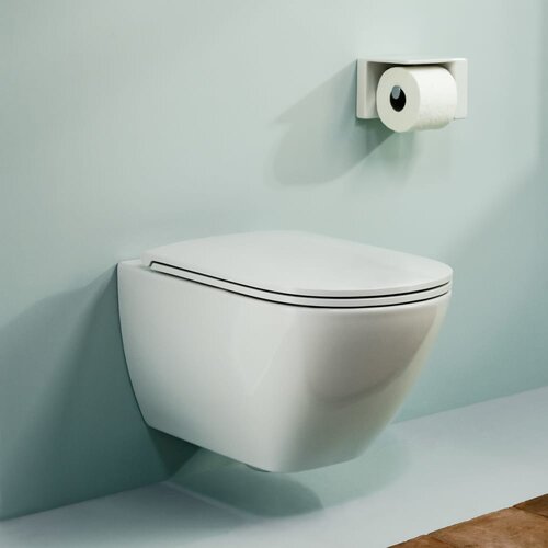Laufen H8660800000001 Lua viseča brezrobna WC &amp;scaron;koljka z WC desko s počasnim zapiranjem Slike
