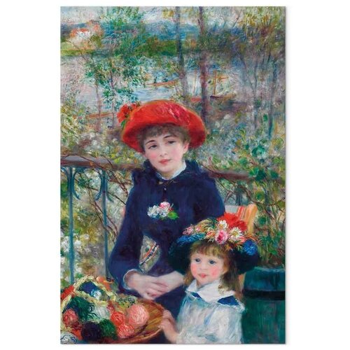  Slika - Pierre-Auguste Renoir &amp;ndash; Two Sisters (On the Terrace) 20x30 Premium Print Slike