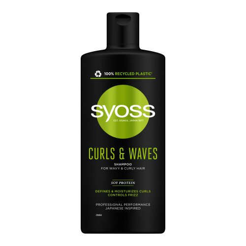 Syoss &amp;scaron;ampon za kosu Curles&amp;amp;Waves 440ml Slike