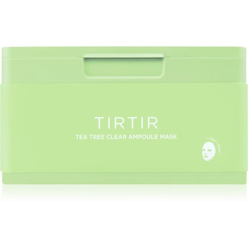 TIRTIR Ampoule Mask Tea Tree Clear pomirjevalna tekstilna maska za problematično kožo 30 kos Slike