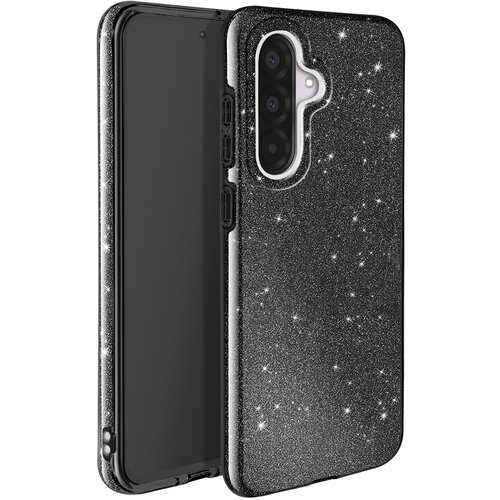 AVIZAR Ohi&scaron;je z ble&scaron;čicami za Samsung Galaxy A36 Odporen na udarce Glitter, Črna, (5000014145) Cene