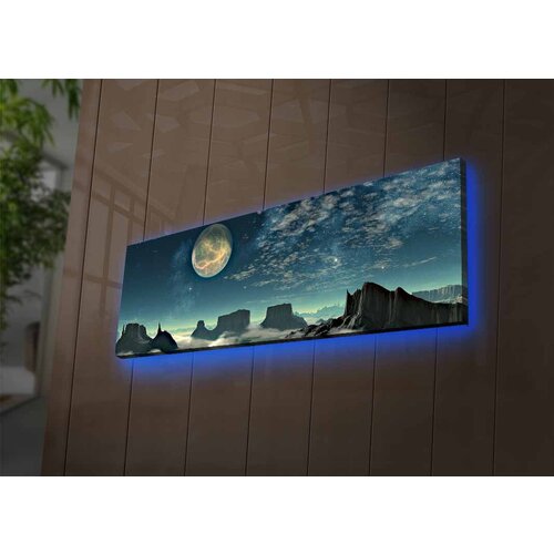 Opviq slika na platnu sa LED osvetljenjem 30x90cm Cene
