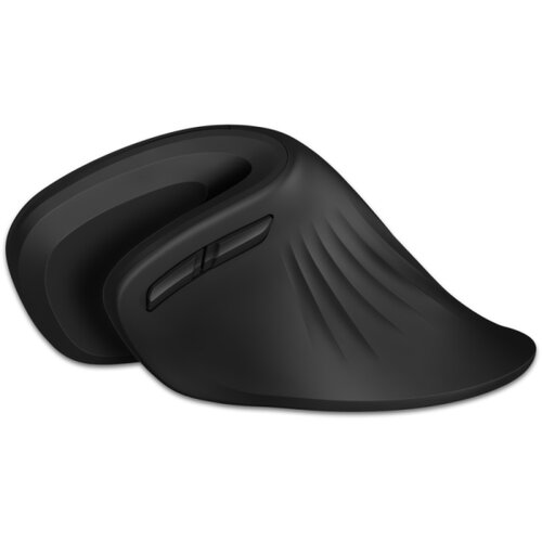 Connect IT CMO-2900-BK - Ergonomski bežični mi&amp;scaron;, 800/1200/1600 DPI, napajanje 1xAA, crna Slike