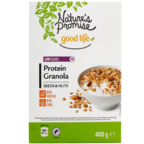 Nature¿s Promise Granola protein Nature's Promise 400g Cene