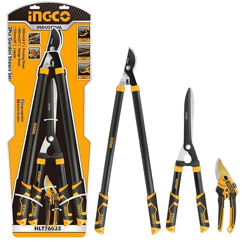 Ingco trodelni set baštenskih makaza HLT76033 industrial Cene