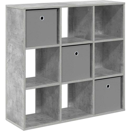  Kreveta s ladicama Betonski sivi 88 5 x 29 x 84 5 cm Slike