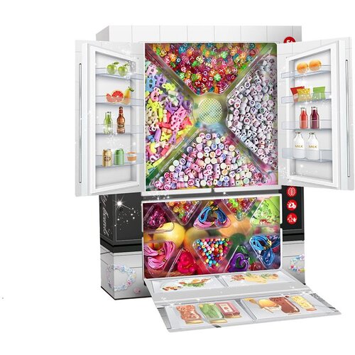 Denis Kreativni set sa perlicama za izradu nakita DIY Slike