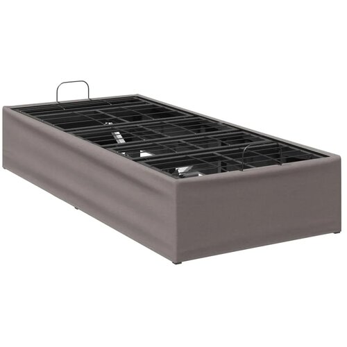  Električni podesivi okvir kreveta Sivosmeđa 200 x 70 x 33 5 cm - Sivosmeđa 70 x 200 cm Slike