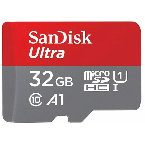 Sandisk Spominska kartica Ultra microSDHC, 32 GB + SD Adapter