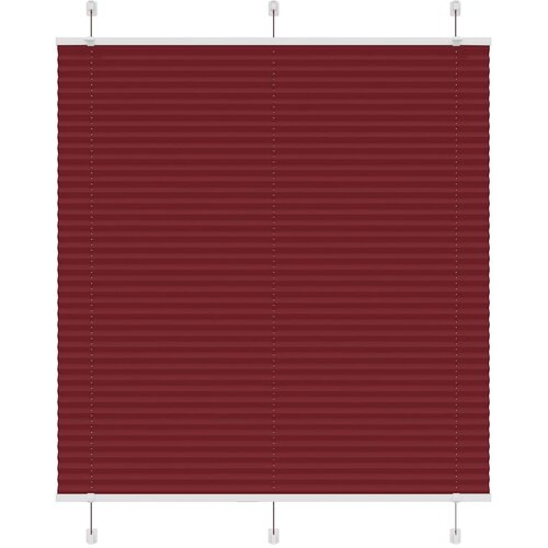  Plisirana roleta Bordeaux crvena 120x150 cm &Scaron;irina tkanine Cene