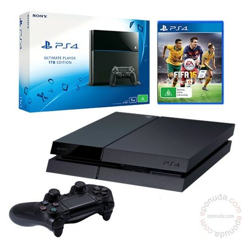 Sony PlayStation 4 1TB igračka konzola Slike