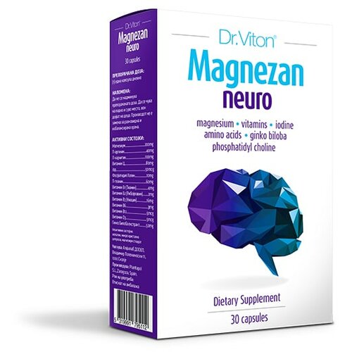Dr Viton magnezan neuro, 30 kapsula Cene