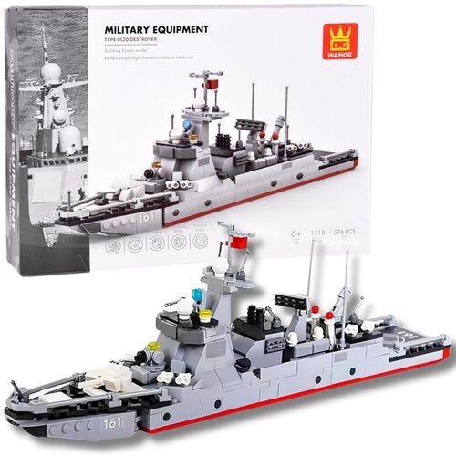  Wange konstrukcijske kocke razarač Type 052D, 376 dijelova Cijene