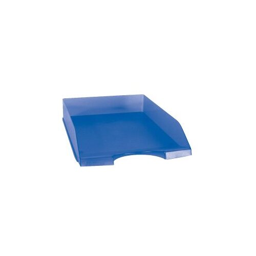  POLICA ZA SPISE PVC FOROFFICE PROZIRNO PLAVA Slike