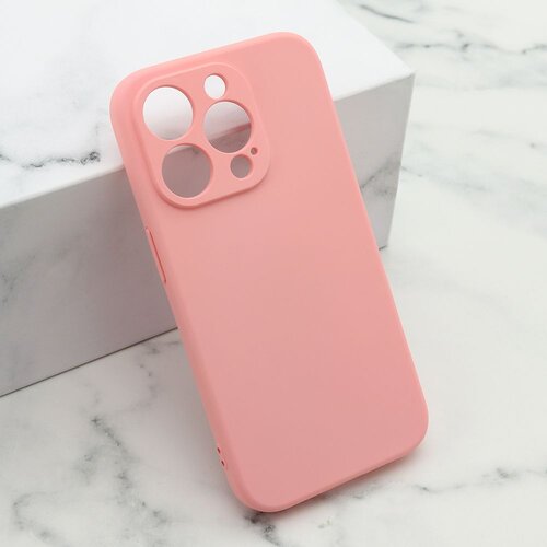 Maska soft silicone za iphone 15 pro/ roza Slike