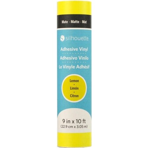 Silhouette Matte Removable Vinyl - 22,9 cm x 3 m - Lemon Cijene