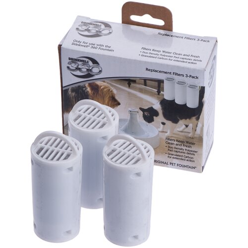 Drinkwell PetSafe® ® napajalnik 360 - Dodatno: Nadomestni filter (3 kosi) Cene