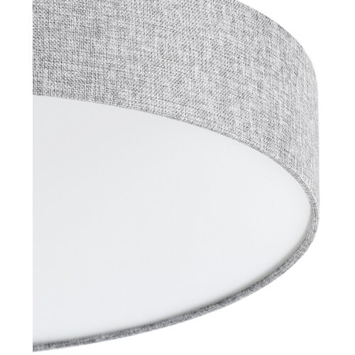 Eglo Romao plafonjera/1, led, 40w, prečnik 570, sa daljinskim, dimabilna, sivo/bela Slike