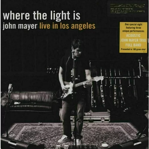 John Mayer Where The Light Is: Live In Los Angeles (180g) (4 LP)