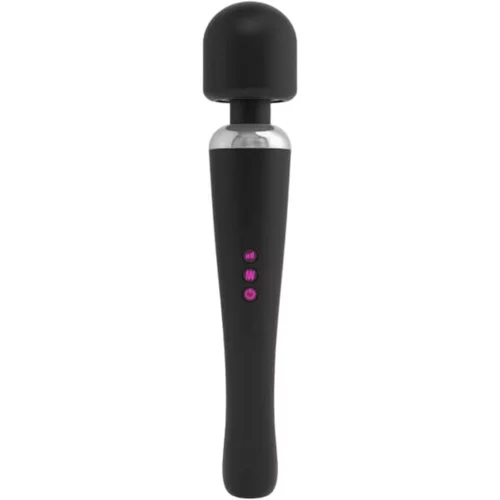 Dorcel Megawand - masažni vibrator z možnostjo polnjenja (črn)