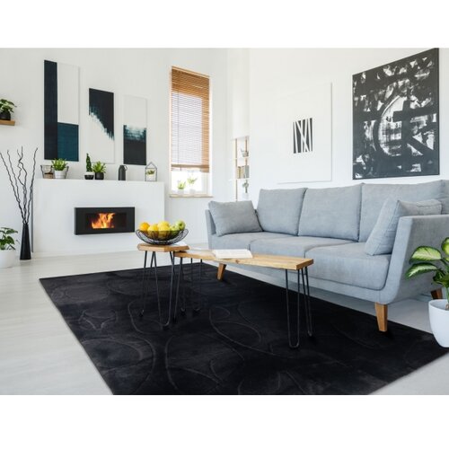  Tepih RABBIT 3D 80x150 cm crne boje Slike