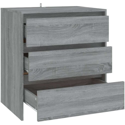 VidaXL Komoda boja sivog hrasta sonome 70 x 41 x 75 cm od iverice Slike