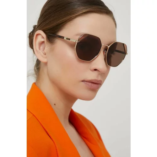 Vogue Sončna očala ženski, rjava barva