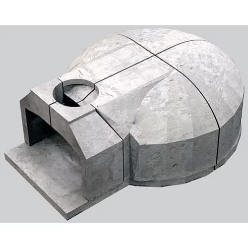 x krušna peč (velikost kurišča: 100 100 cm, premer dimnika: 32 cm)