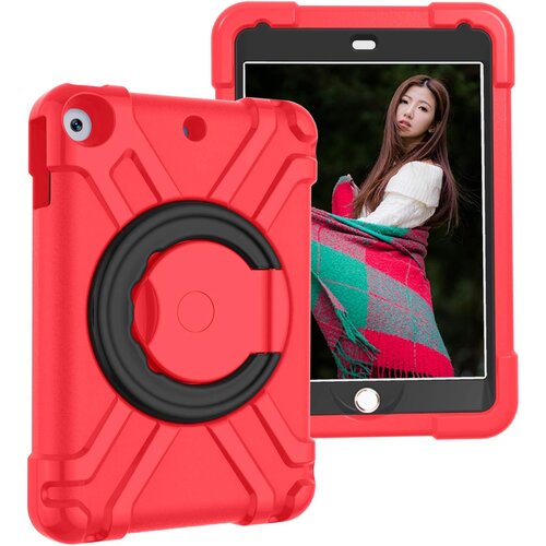 JTech Ohi&scaron;je za iPad Mini 5/4 7,9" oklepljeno z vrtljivim stojalom rdeče barve, (22025652) Cene