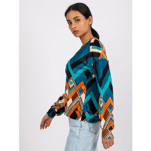Italy Moda Blouse-DHJ-BZ-6033-1.49P-Sea Slike