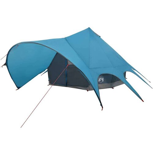  Teepee &amp;scaron;ator s krovom Plava i siva 600 x 600 x 347 cm Slike