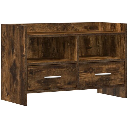 vidaXL TV omarica 71,5 x 33 x 47 cm Dimljen hrast Inženirski les, (5000247743) Cene